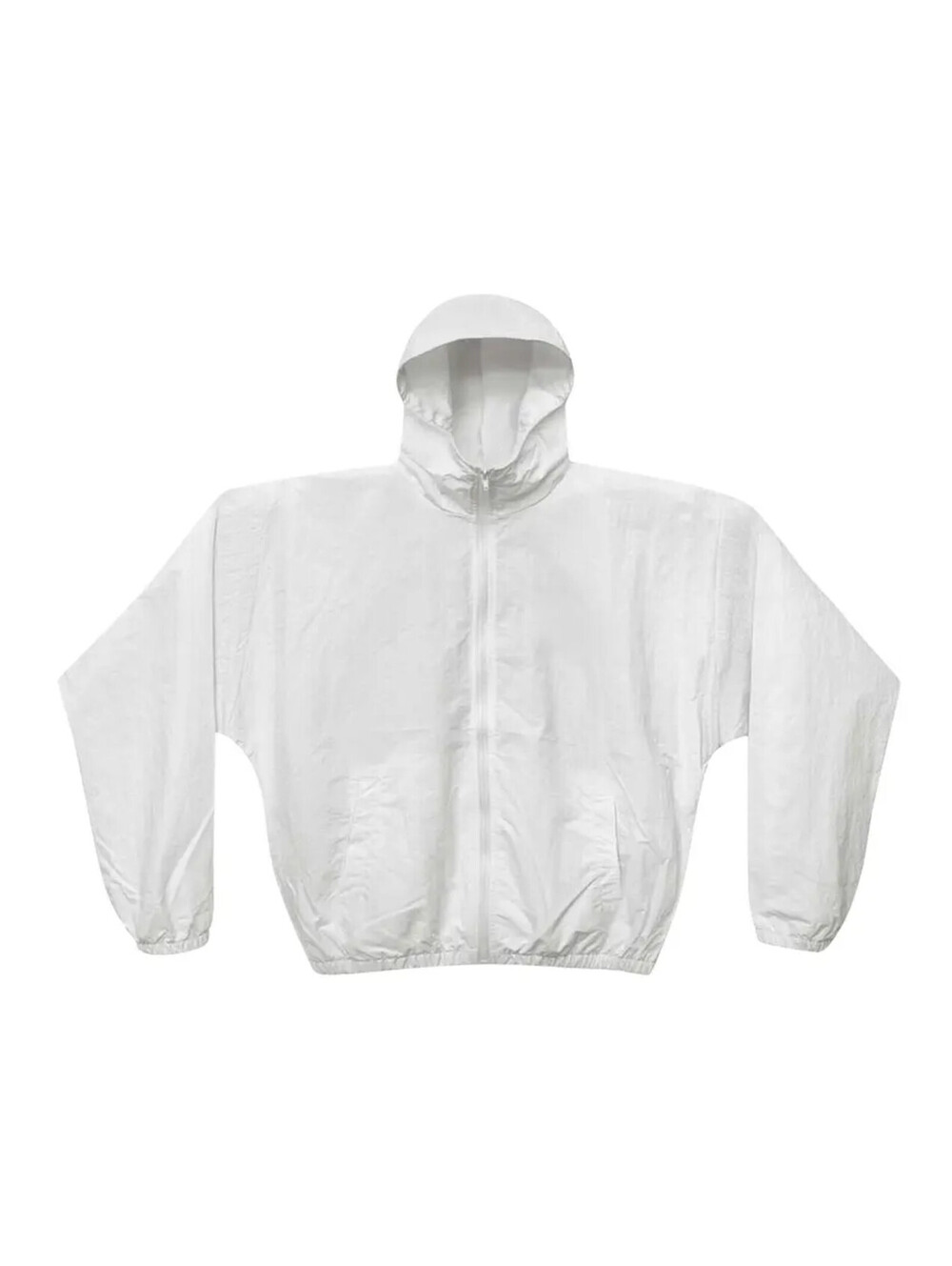 NEW Yeezy White WB-01 (No graphic) Size 2 (M/L) DISCONTINUED Hoodie Windbreaker